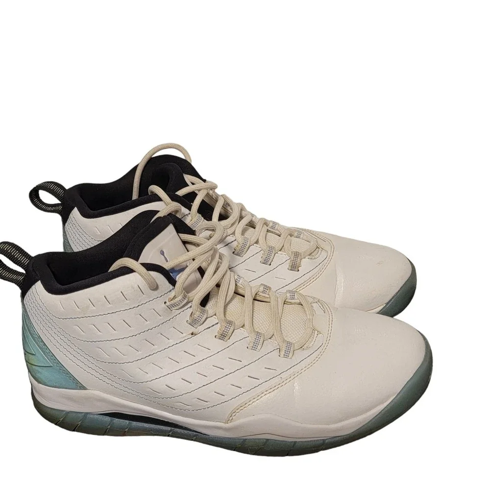 VTG Nike Unisex Kids Air Jordan‎ Velocity 693361-117 White Sneaker Shoes Size 6Y